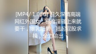 [MP4/ 1.08G] 日久深情高端网红外围女，极度淫骚上来就要干，爆乳肥臀，翘起屁股求操，全力输出