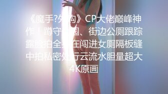 《魔手?外购》CP大佬巅峰神作！蹲守公园、街边公厕跟踪露脸拍全身在闯进女厕隔板缝中拍私密处行云流水胆量超大4K原画