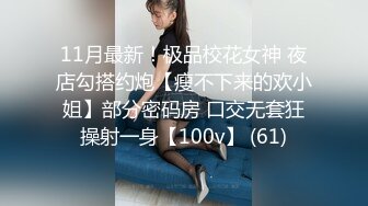 11月最新！极品校花女神 夜店勾搭约炮【瘦不下来的欢小姐】部分密码房 口交无套狂操射一身【100v】 (61)