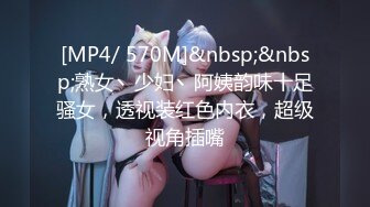 [MP4/ 570M]&nbsp;&nbsp;熟女丶少妇丶阿姨韵味十足骚女，透视装红色内衣，超级视角插嘴