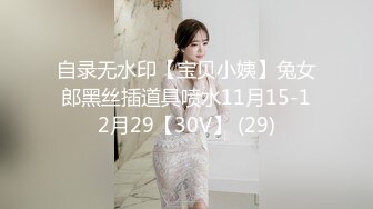 自录无水印【宝贝小姨】兔女郎黑丝插道具喷水11月15-12月29【30V】 (29)